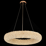 Люстра подвесная кольцевая хрустальная Round Chandelier Made of Clear Crystal варинант исполнения - 1 | Loft Concept в Костроме