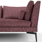 Мебельная ткань Шенилл фиолетовый цвет 138 см T4-25 варинант исполнения - 7 | Loft Concept в Костроме