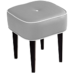 Квадратный мягкий пуф на черных ножках Winton Pouf Square варинант исполнения - 7 | Loft Concept в Костроме