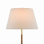 Торшер на изогнутых ножках с конусовидным тканевым абажуром Rotation варинант исполнения - 1 | Loft Concept в Костроме