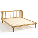 Кровать из массива дуба с пружинным блоком Mateta варинант исполнения - 5 | Loft Concept в Костроме