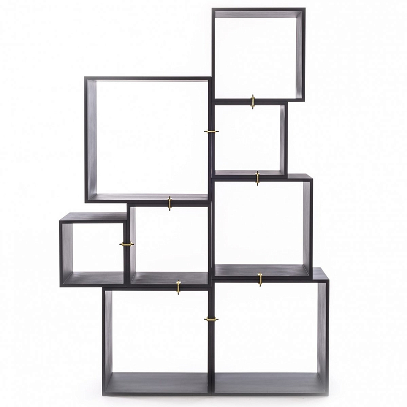 Стеллаж Seletti Assemblage Antracite Графит Золотой Стеллаж Seletti Assemblage Antracite Графит Золотой в Костроме | Loft Concept