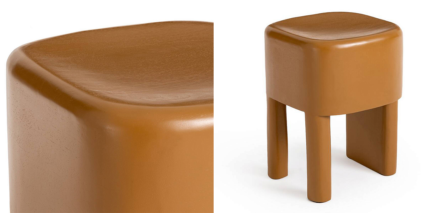 Приставной стол Mordred Mango Orange Side Table Приставной стол Mordred Mango Orange Side Table - Loft-Concept в Костроме
