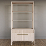 Стеллаж Primo с ящиками Светлый дуб  варинант исполнения - 1 | Loft Concept в Костроме