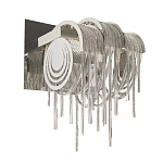 Бра с перфорированными металлическими дугами и цепочками 22 см Atlantis Chain варинант исполнения - 7 | Loft Concept в Костроме