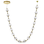 Люстра подвесная с шарообразными плафонами Crystal Globule варинант исполнения - 13 | Loft Concept в Костроме