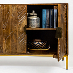 Широкая тумба с фактурным фасадом Termite варинант исполнения - 2 | Loft Concept в Костроме