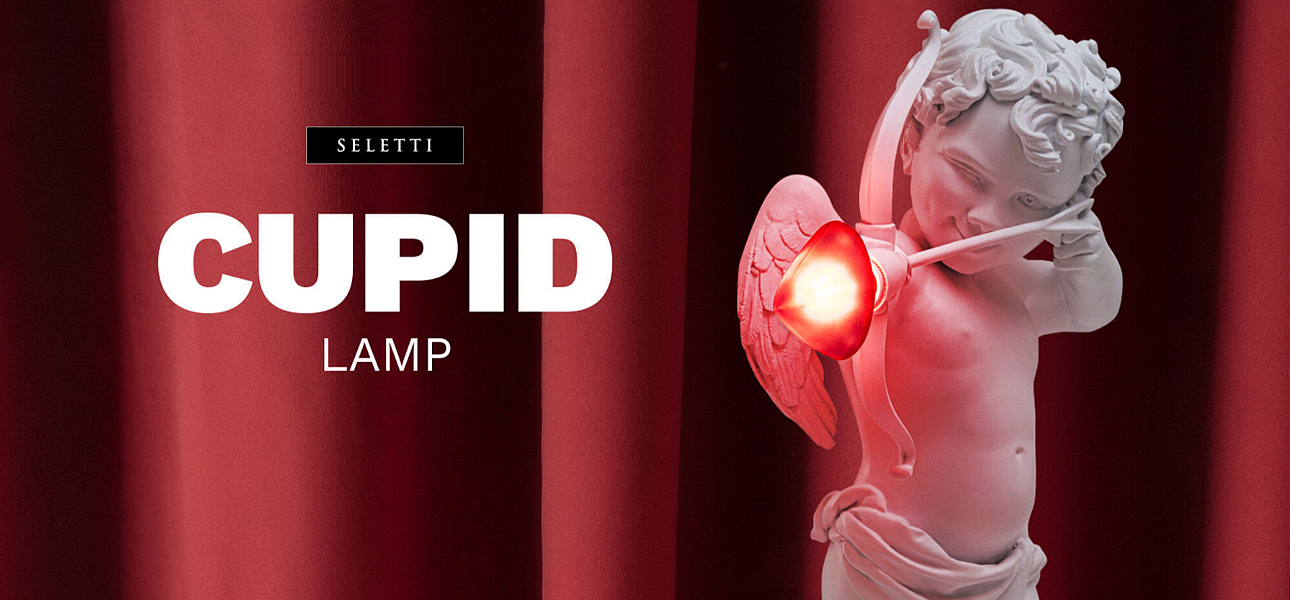 Настольная лампа Купидон со стрелой Seletti Cupid Lamp Настольная лампа Купидон со стрелой Seletti Cupid Lamp - Loft-Concept в Костроме
