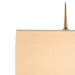 Настольная лампа на квадратном белом мраморном основании Refinement варинант исполнения - 1 | Loft Concept в Костроме