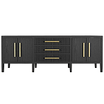 Большая VT-тумба Primo шпон Черный дуб варинант исполнения - 1 | Loft Concept в Костроме