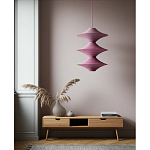 Подвесной вязаный розовый светильник «Звезда Востока 03» варинант исполнения - 2 | Loft Concept в Костроме