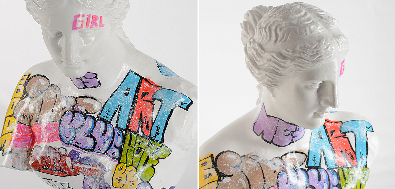 Статуэтка Aphrodite Graffiti Bust Статуэтка Aphrodite Graffiti Bust - Loft-Concept в Костроме