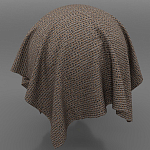 Мебельная ткань Шенилл коричневый цвет 142 см T4-55 варинант исполнения - 4 | Loft Concept в Костроме