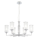 Люстра с 6-ю цилиндрическими стеклянными плафонами Jeanette варинант исполнения - 6 | Loft Concept в Костроме