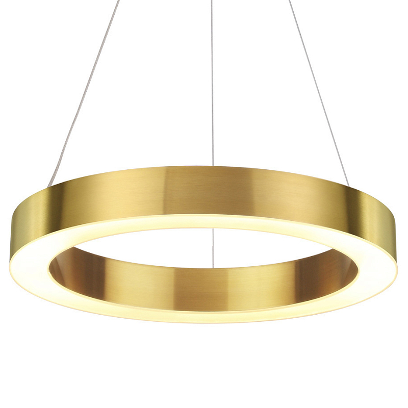 Люстра Gold Ribbon Ring Золотой Люстра Gold Ribbon Ring Золотой в Костроме | Loft Concept