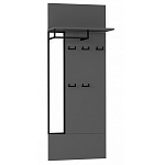 Вешалка настенная цвета графит Strict Lines варинант исполнения - 1 | Loft Concept в Костроме