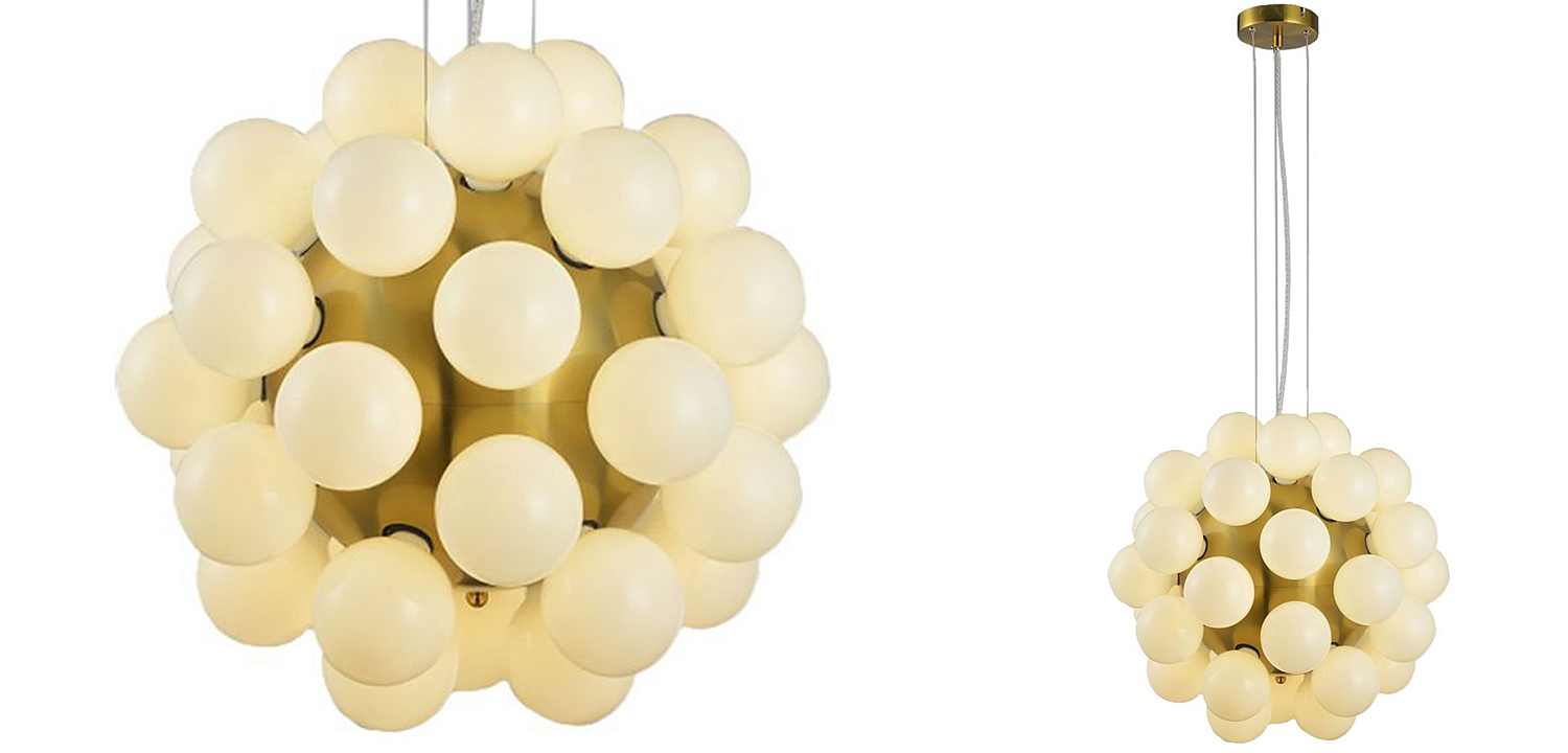 Люстра Korneli Chandelier white Люстра Korneli Chandelier white - Loft-Concept в Костроме