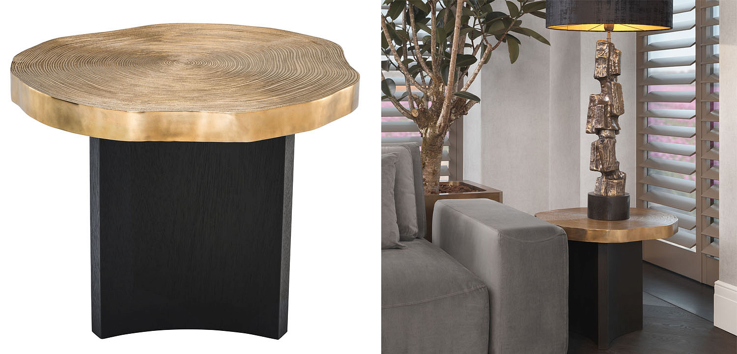 Приставной стол Eichholtz SIDE TABLE THOUSAND OAKS Приставной стол Eichholtz SIDE TABLE THOUSAND OAKS - Loft-Concept в Костроме