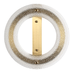 Бра круглое с эффектом морозного стекла Freezing Pattern варинант исполнения - 2 | Loft Concept в Костроме