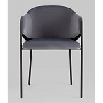 Стул Brace велюр молочный варинант исполнения - 4 | Loft Concept в Костроме