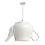 Подвесные светильники в виде белой посуды Flower Reversal варинант исполнения - 6 | Loft Concept в Костроме