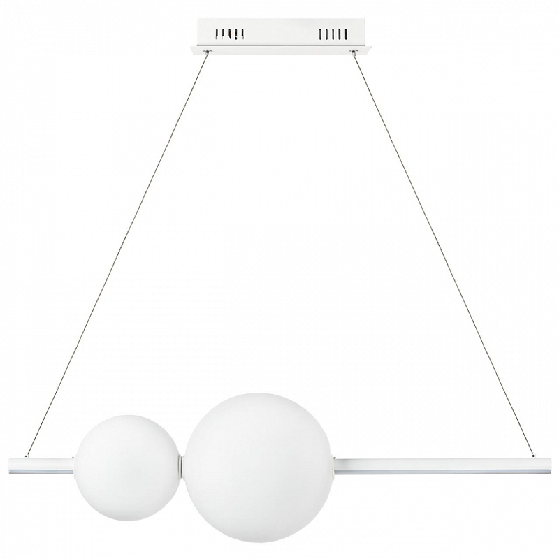 Люстра Galla Bubbles Line Белый Люстра Galla Bubbles Line Белый в Костроме | Loft Concept