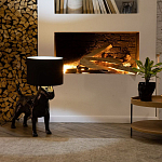 Лампа COLLECTION OF DOGS с абажуром Бультерьер варинант исполнения - 6 | Loft Concept в Костроме
