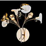 Бра в виде белых и золотых цветов каллы Refined Taste of Light варинант исполнения - 1 | Loft Concept в Костроме