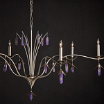 Люстра рожковая с подвесками Feminine Charm варинант исполнения - 3 | Loft Concept в Костроме