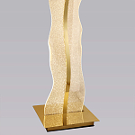 Торшер с изогнутым каркасом Golden Wave варинант исполнения - 2 | Loft Concept в Костроме