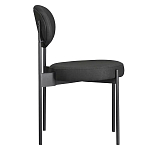 Стул мягкий Alfie Chair черный варинант исполнения - 2 | Loft Concept в Костроме