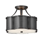 Потолочный светильник с декоративными заклепками Hinkley  варинант исполнения - 1 | Loft Concept в Костроме