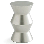 Приставной стол из сплава алюминия Solaris варинант исполнения - 1 | Loft Concept в Костроме