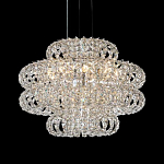 Люстра круглая с россыпью хрусталя Perfection of Diamonds варинант исполнения - 2 | Loft Concept в Костроме