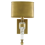 Бра с овальным абажуром на прозрачном основании Masculinity варинант исполнения - 4 | Loft Concept в Костроме