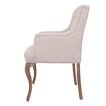 Кресло Mason Classical Armchair beige flax варинант исполнения - 1 | Loft Concept в Костроме