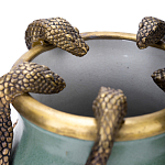 Фарфоровая ваза с декоративными змеями Eden Garden варинант исполнения - 3 | Loft Concept в Костроме