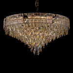 Люстра с каскадом из прозрачного хрусталя Constant Sparks варинант исполнения - 10 | Loft Concept в Костроме