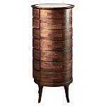 Комод деревянный с 7-ю ящиками Moon Walnut Furniture варинант исполнения - 10 | Loft Concept в Костроме