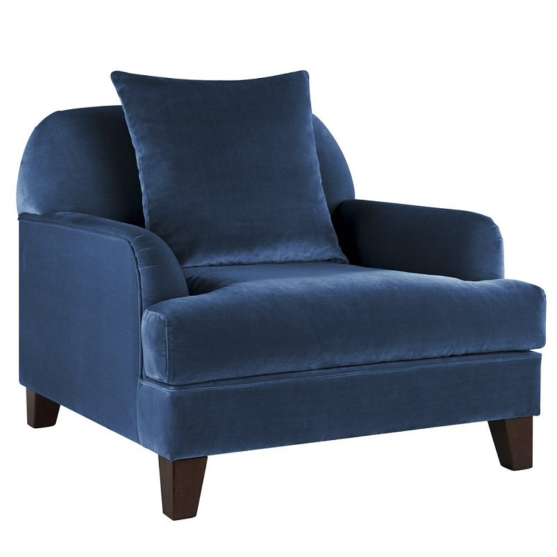 Кресло Grace Deep Blue Синий Кресло Grace Deep Blue Синий в Костроме | Loft Concept