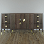 Большой Комод-буфет Elsa Dreams Walnut с ящиками варинант исполнения - 3 | Loft Concept в Костроме