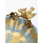 Блюдо фарфоровое Птица на ветке Flora варинант исполнения - 4 | Loft Concept в Костроме