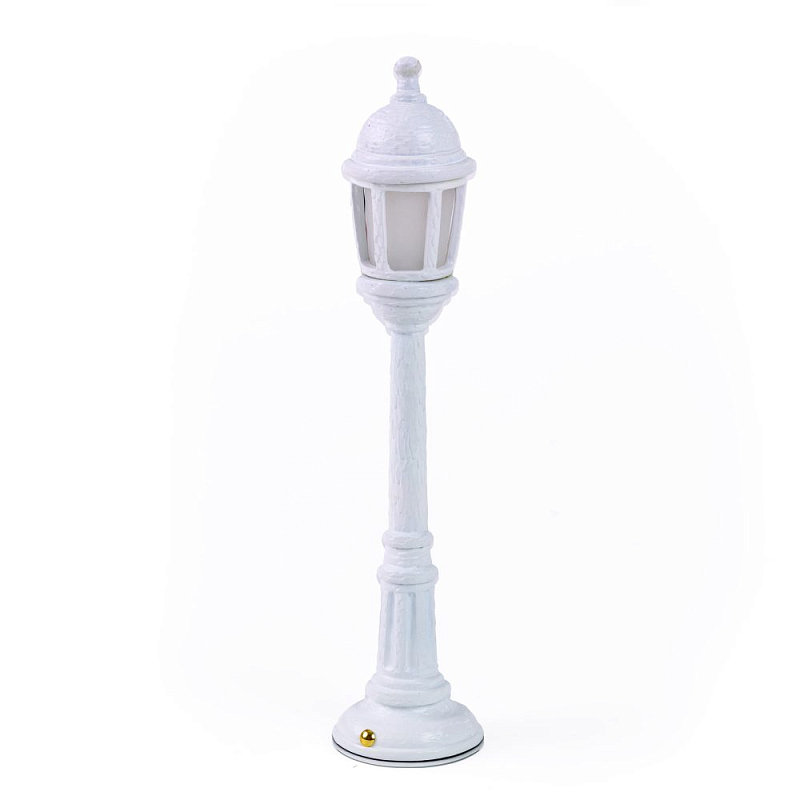 Настольная лампа Seletti Street Lamp Dining White Белый Настольная лампа Seletti Street Lamp Dining White Белый в Костроме | Loft Concept