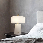 Настольная лампа на мраморном основании Dawn Light варинант исполнения - 1 | Loft Concept в Костроме