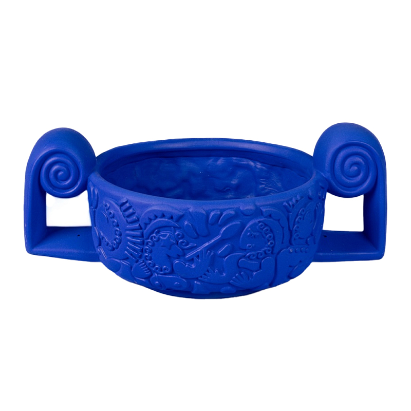 Ваза Seletti Centerpiece Blue Синий Ваза Seletti Centerpiece Blue Синий в Костроме | Loft Concept