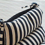 Кресло черно-белое со съемными подушками Celebrity варинант исполнения - 4 | Loft Concept в Костроме