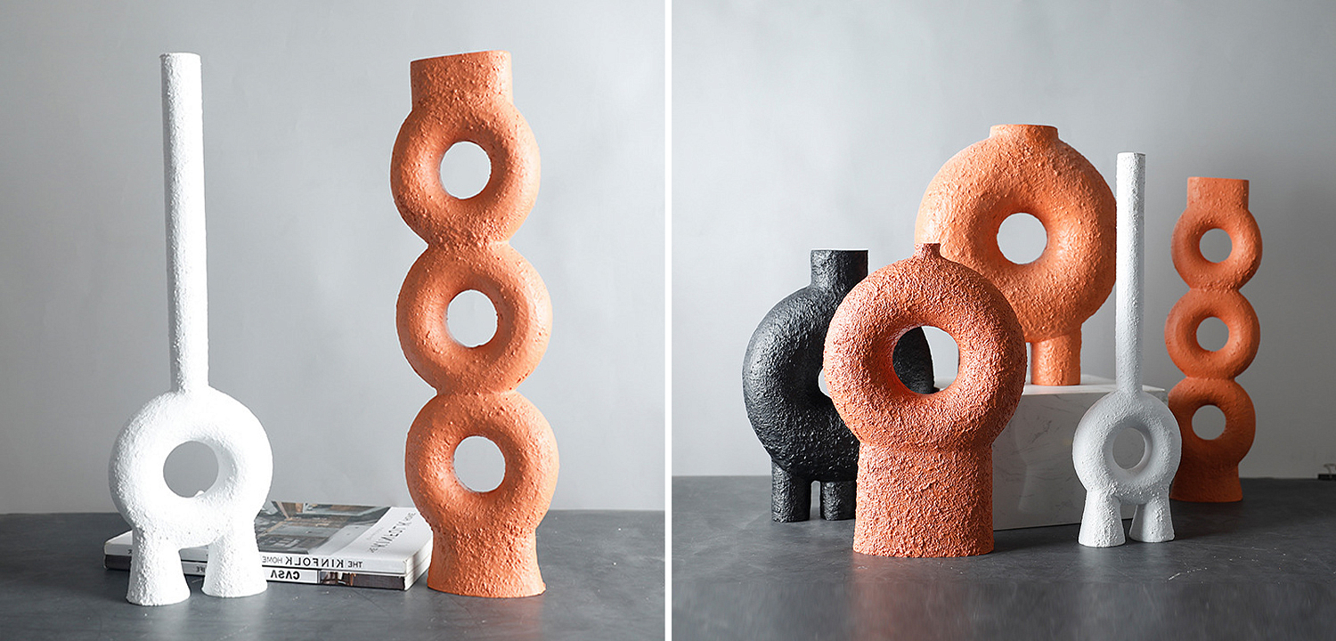 Ваза Sculpted Ceramic Vase by Faina Ваза Sculpted Ceramic Vase by Faina - Loft-Concept в Костроме