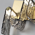 Бра волнистой формы из фактурного стекла Big Wave варинант исполнения - 4 | Loft Concept в Костроме