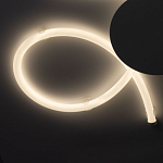 Люстра белого цвета с тремя изогнутыми светодиоидными плафонами Luke Lampco Tracer Lamp варинант исполнения - 4 | Loft Concept в Костроме