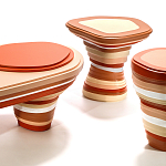 Приставной столик Vorlon Desert Side Table варинант исполнения - 2 | Loft Concept в Костроме